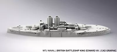 1:2400 HMS King Edward VII • $4.36