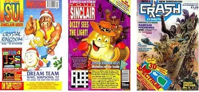 350+ Sinclair ZX Spectrum Magazines Crash Your Sinclair User On A 16GB USB Drive • £19.99