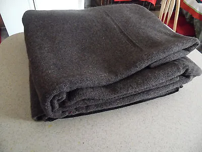 Vintage US Military FCDA Stamped 4lb Wool  Blanket Never Used/Camping/Outdoors • $52.95