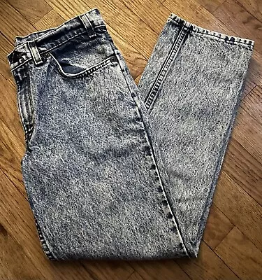 Levi’s Vintage Orange Tab Acid Wash Straight Leg Jeans Size 31 Husky • $20