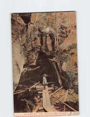 Postcard The Devil's Hole Pulpit Manchester New Hampshire • $20.97