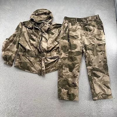 Cabela's Camo GORE-TEX Mesh Lined Hooded Jacket And Pants Set Men’s Size 2XL • $99.99