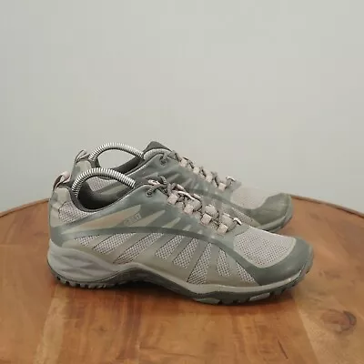 Merrell Womens Siren Edge Q2 Hiking Shoes Size 9 W Gray Pink J46610W • $19.95