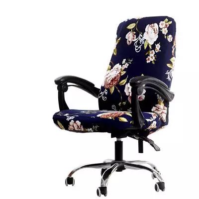 Womaco Printed Office Chair Covers Stretch Computer Universal Boss Modern Simpl • $65.60