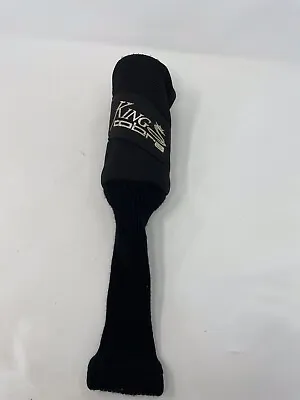 Vintage King Cobra Golf Club Head Cover Black Sock Soft Embroidered • $10
