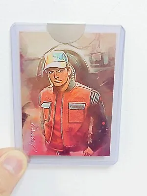 Back To The Future Marty McFly Signed Print Card #4 44/50 2019 Artist Signed  • £19.90