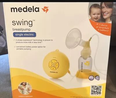 New Medela Swing Single Electric Portable Breast Pump Kit • $85