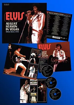 Elvis - August Season In Vegas 1974 Ftd 3 Cd Set • $120