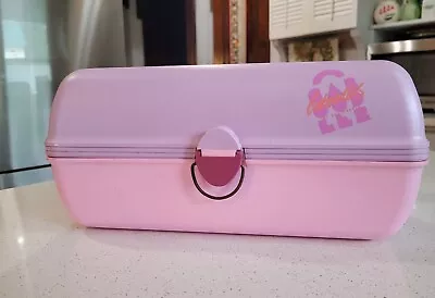 $12.99 • Buy Vtg 90s Caboodles Makeup Organizer Box Pink & Purple Retro
