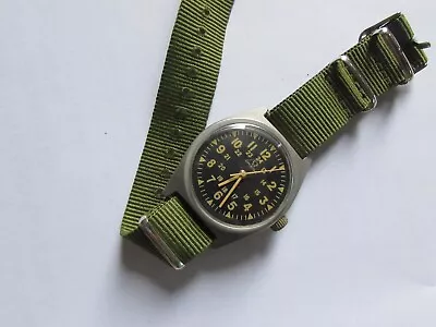 Vietnam War  WristWatch US  Army Hand Windding Watch • $69