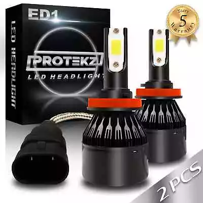 Protekz LED Light Bulbs Kit 9005 9006 H11 400W 60000LM For 1990-2017 Honda Accor • $30.82