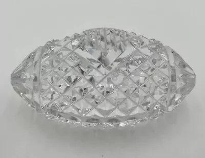 Waterford Crystal Football Paperweight Sculpture Figurine Decoration • $35