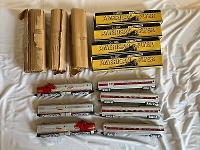 American Flyer Santa Fe Chief Passenger Set With Boxes • $500