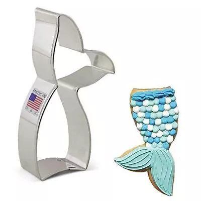 Ann Clark Cookie Cutters Mermaid And Whale Tail Cookie Cutter 4.25  • $11.79