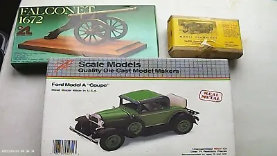 Die Cast Model Kits - Various Scales And Manufacturers • £25