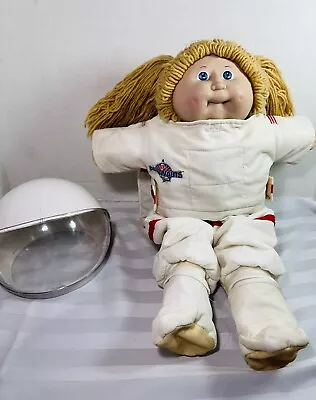 Vtg. Cabbage Patch Doll Astronaut Outfit Blonde Hair Blue Eyes. • $26