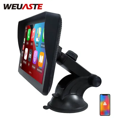 Car Portable Wireless Apple CarPlay Android Auto Universal 7 Inch Touch Screen • $100.86