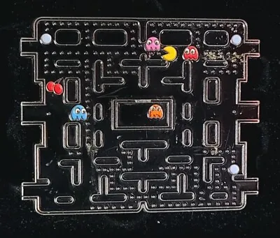 Pac Man Belt Buckle  Vintage 2004 Namco Video Game PAKU Nerd Arcade Used In Box  • $9.99