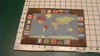 Vintage Paper Item: 1969 MOBIL  INTERNATIONAL FLAGS   • $29.96