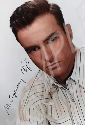 Montgomery Clift Autograph Signed 10x15cm MC Photo • $6.92