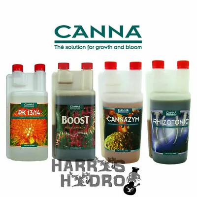 £9.95 • Buy Canna Additives. Boost, Rhizotonic Pk 13/14 Cannazym Flush Start Calmag 