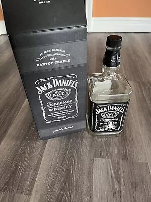 Large Jack Daniels 3 Liter Empty  Glass Bottle • $84.99