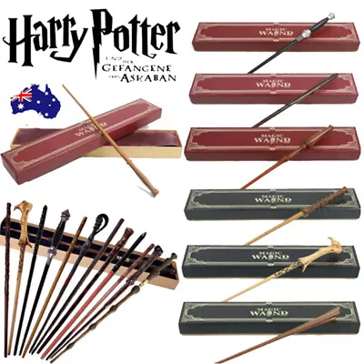 Harry Potter Magic Wand Hermione Voldemort Malfoy Wands Cosplay Toy Boxed NEW • $37.39