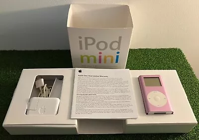 Apple IPod Mini 1st Generation 4GB A1051 *Pink* RARE* Collectible Original Box* • $167.35