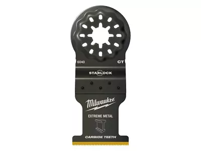 Milwaukee 48906040 35 X 32mm Starlock Carbide Multi Tool Blade • £23.99