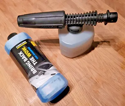 Karcher K-Series Jet Wash Snow Foam Lance Bottle & Car Shampoo • £27.99