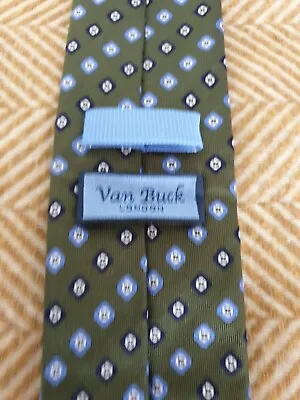 Van Buck Silk Tie 8cm • £12.50