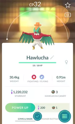 Pokemon Trade | Hawlucha! Regional Pokemon | Safe Cheap & Fast! • $1.99