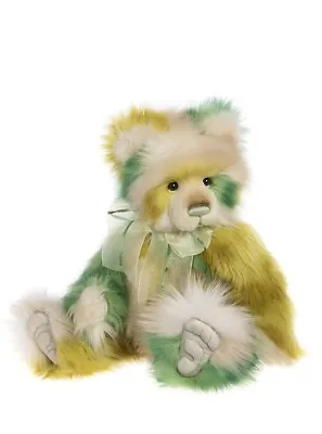 Charlie Bears 2023 | Shindig Multicolour Teddy Bear Long Plush Handmade Soft Toy • £135