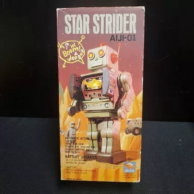 Horikawa Tin Toy Red Star Strider AIJI-01 Made In Japan In Original Box  • $175