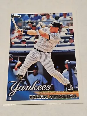 2010 Topps #250 Mark Teixeira New York Yankees • $1.50