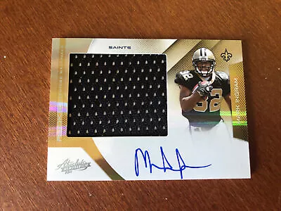 Mark Ingram 2011 Panini Rookie Premiere Materials Rc Auto On Card Jersey 22/25 • $40