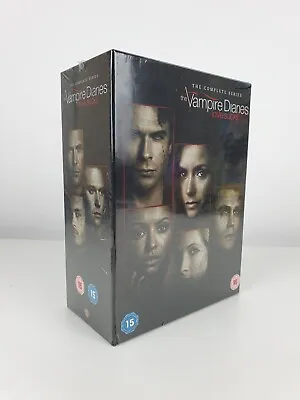 The VAMPIRE DIARIES Complete Season Series 1-8 DVD Boxset Region 2 *SEALED NEW* • $64.73