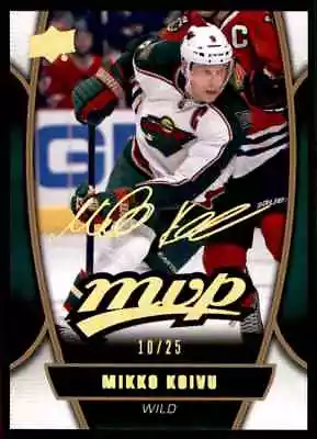 2013-14 Mvp Super Script Mikko Koivu 10/25 Minnesota Wild #18 • $18.36