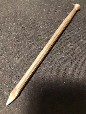 Antique/Vintage 8  Long Masonry Chisel Fine Work Pointed • $18.90