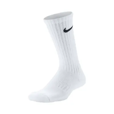 Nike SB Kids Skate Performance Cushioned Crew Training Socks White Black 3 Pack • $20