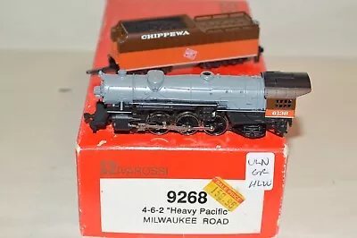 N Scale Steam Locomotive Train Rivarossi Milwaukee Road RR 4-6-2 CHIPPEWA • $36