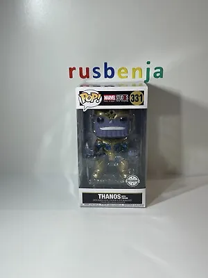 Funko Pop! Marvel Thanos With Throne Exclusive #331 • £22.99