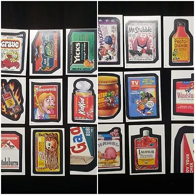 18 1986 Topps Wacky Packages Album Series Stickers Card 1986 • $14