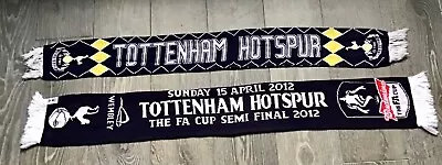 £4.99 • Buy Tottenham Hotspur Scarfs X 2 FA CUP 2012