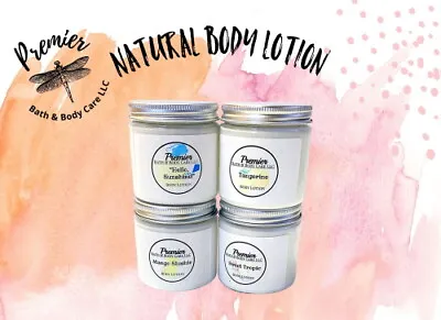 Natural Body Lotion Avocado And Shea Butter Lotion U-Pick Scent And Size • $3.60