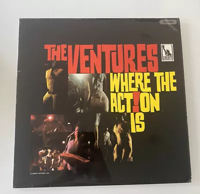 Ventures Where The Action Is Rare 1st Uk LP Stunning Near Mint • $12.62