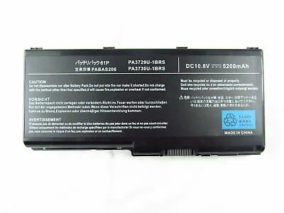 Battery For Toshiba Qosmio X500 X505 PA3729U-1BAS PA3729U-1BRS PA3730U-1BAS • $46.10