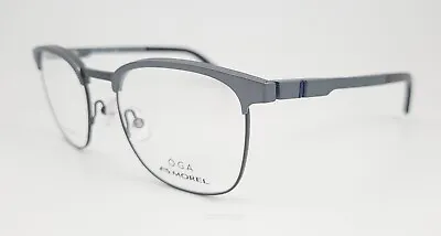 Morel Eyeglasses OGA NEW 10098O Aluminum Color GB03 Gray Blue Size 50 Men's  • $64.79