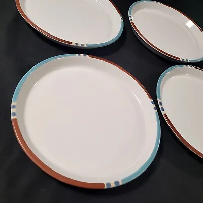 DANSK Mesa White Sand 10½  Dinner Plates Japan • $12