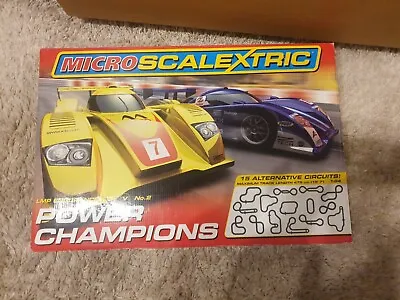 Scalextric Micro Racer Set Lmp Endurance  • £15